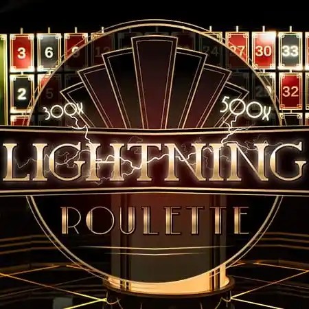 Lightning Roulette slot visual from Evolution available on lex-at.com
